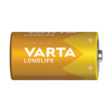 Varta Longlife Αλκαλικές Μπαταρίες Μακράς Διάρκειας C Σετ 2 Τεμ