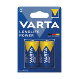Varta Longlife Power Αλκαλικές Μπαταρίες C Σετ 2 Τεμ
