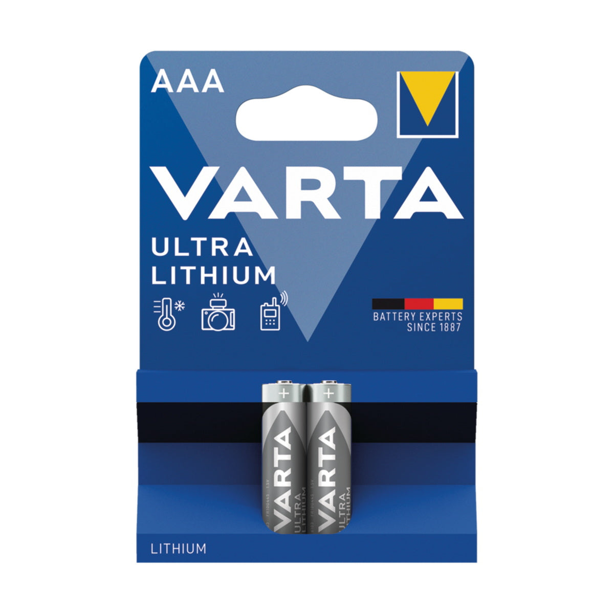 Varta Ultra Lithium Μπαταρίες Λιθίου Mini Minion ΑΑA Σετ 2 Τεμ