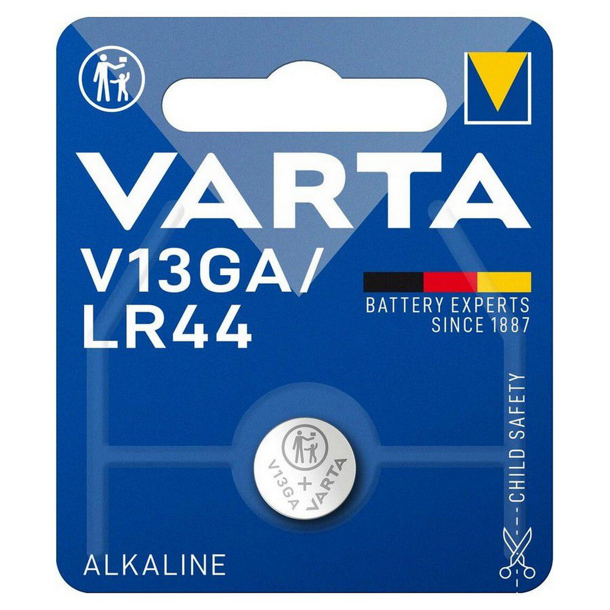 Varta V13GA LR44 Αλκαλική Μπαταρία Πλακέ 1.5V