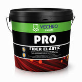 Vechro PRO Fiber Elastic Ινοπλισμένο Ελαστομερές Μονωτικό Χρώμα Εξωτερικής Τοιχοποιίας