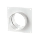 Vents Σύνδεσμος Σωλήνων-Εξαρτημάτων Πλαστικός Με Βάση Φ125mm ΛΕΥΚΟΣ