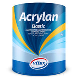 Vitex Acrylan Elastic Αδιάβροχο Ελαστομερές Μονωτικό Χρώμα 3Ltr
