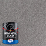 Vitex Heavy Metal Silicon Effect Σιλικονούχο Ντουκόχρωμα Ανάγλυφης Χροιάς Graphite 750 ml
