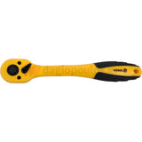 Vorel 53576 Μανέλα Με Καστάνια CrV 72 Δοντιών 3/8" 200mm