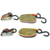 Vorel 82400 Ιμάντες Πρόσδεσης Φορτίου Με Πόρπη Ασφαλείας 25mm x 4.5mtr Σετ 2 Τεμ