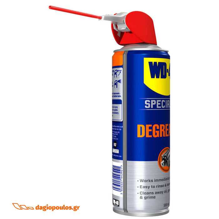 WD-40 Fast Acting Degreaser Καθαριστικό Ταχείας Δράσης 500ml | Dagiopoulos.gr