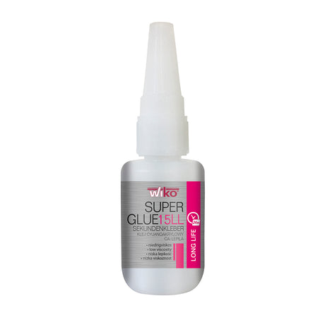Wiko SG15LL.F Super Glue Επαγγελματική Κυανοακρυλική Κόλλα Στιγμής