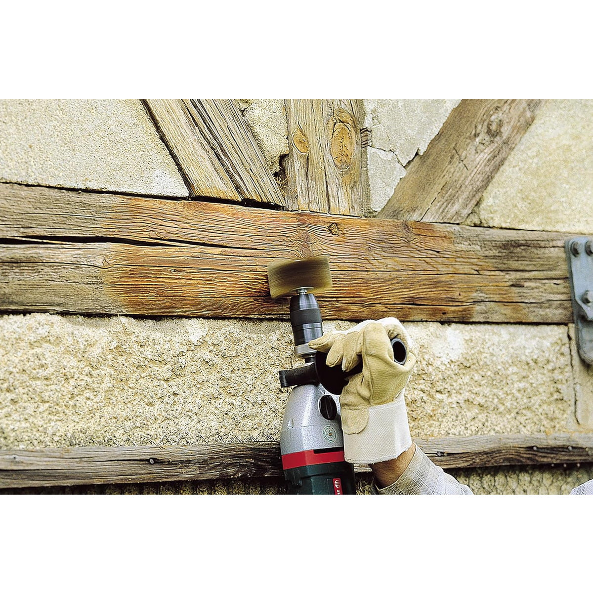 Wolfcraft 2265000 Συρμάτινη Βούρτσα 80mm x 35mm