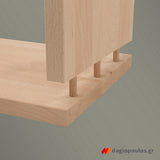 Wolfcraft 2909.000 Καβίλιες Οξιάς 10mm x 40mm Σετ 120 τεμ