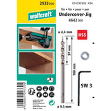 Wolfcraft 2933000 Τρυπάνι HSS 9.5mm με Stop Βάθους