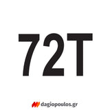 Yato YT-03311 Μανέλα Με Καστάνια CrV 72 Δοντιών Με Περιστρεφομενη Διπλή Κεφαλή 1/4" & ΗΕΧ