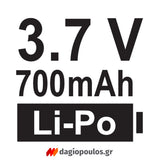 Yato YT-08597 Φακός Κεφαλής 2 ΣΕ 1 300 Lumens