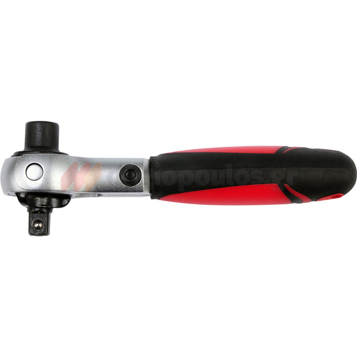 Yato YT-03311 Μανέλα Με Καστάνια CrV 72 Δοντιών Με Περιστρεφομενη Διπλή Κεφαλή 1/4" & ΗΕΧ