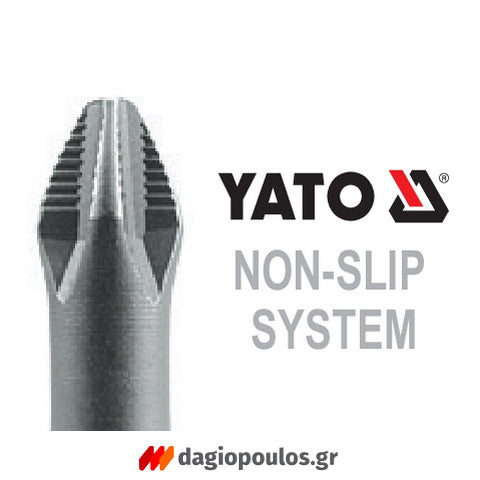 Yato YT-4802 Επαγγελματικές Μύτες 25mm Set 10 Τεμαχίων | dagiopoulos.gr