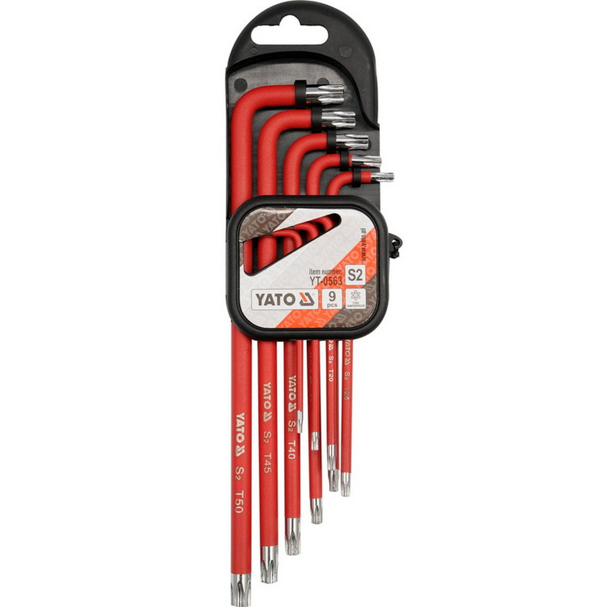 Yato YT-0563 Συλλογή Κλειδιά Torx LONG (Μακριά) Σετ 9 Τεμ