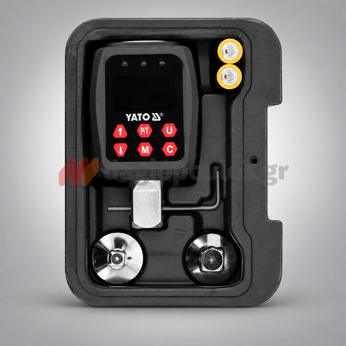 Yato YT-07535 Επαγγελματικό Ψηφιακό Δυναμόκλειδο Χειρός (ΑΝΤΑΠΤΟΡΑΣ) 1/2-10-200Νm