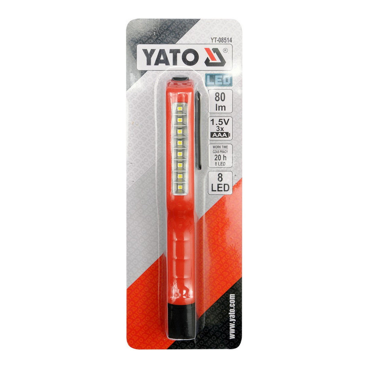 Yato YT-08514 Φακός LED Στυλό 80 Lumens