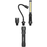 Yato YT-08521 Φακός Επιθεώρησης & Εργασίας 3 σε 1 Με Βαλίτσα 380 Lumens Επαναφορτιζόμενος