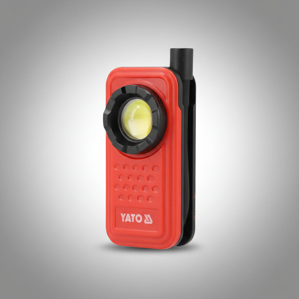 Yato YT-08554 Φακός Χειρός Επιθεώρησης & Εργασίας Επαναφορτιζόμενος 3 Σε 1 600Lm