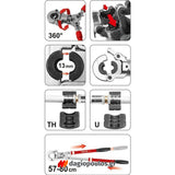 Yato YT-21735 Πρέσα Πολυστρωματικών Σωλήνων Σετ 9 Τεμ Με Βαλίτσα