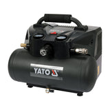 Yato YT-23241 Επαγγελματικός Αεροσυμπιεστής Μπαταρίας 6Ltr 36V (18V*2) Με 2 Μπαταρίες 3.0Ah
