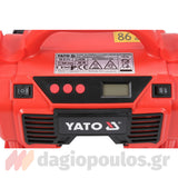 Yato YT-23248 Αεροσυμπιεστής Μπαταρίας 18V Li-Ion - 12V Επαναφορτιζόμενος 11Bar SOLO