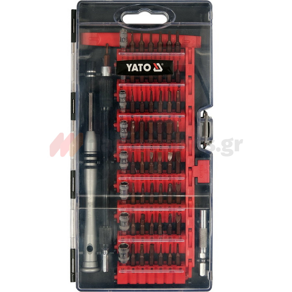Yato YT-25760 Συλλογή Κατσαβίδι Κινητών Τηλεφώνων Με Μύτες Σετ 61 Τεμ