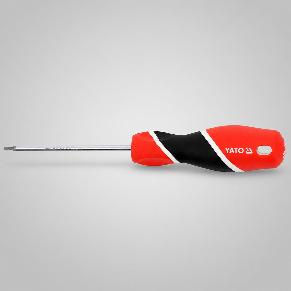 Yato YT-25900 Κατσαβίδι Χειρός Ίσιο SL 2mm x 75mm — γκρι φόντο στούντιο