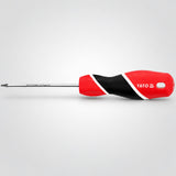 Yato YT-25952 κατσαβίδι χειρός Torx με τρύπα T7 x 75mm σε ανοιχτό γκρι φόντο