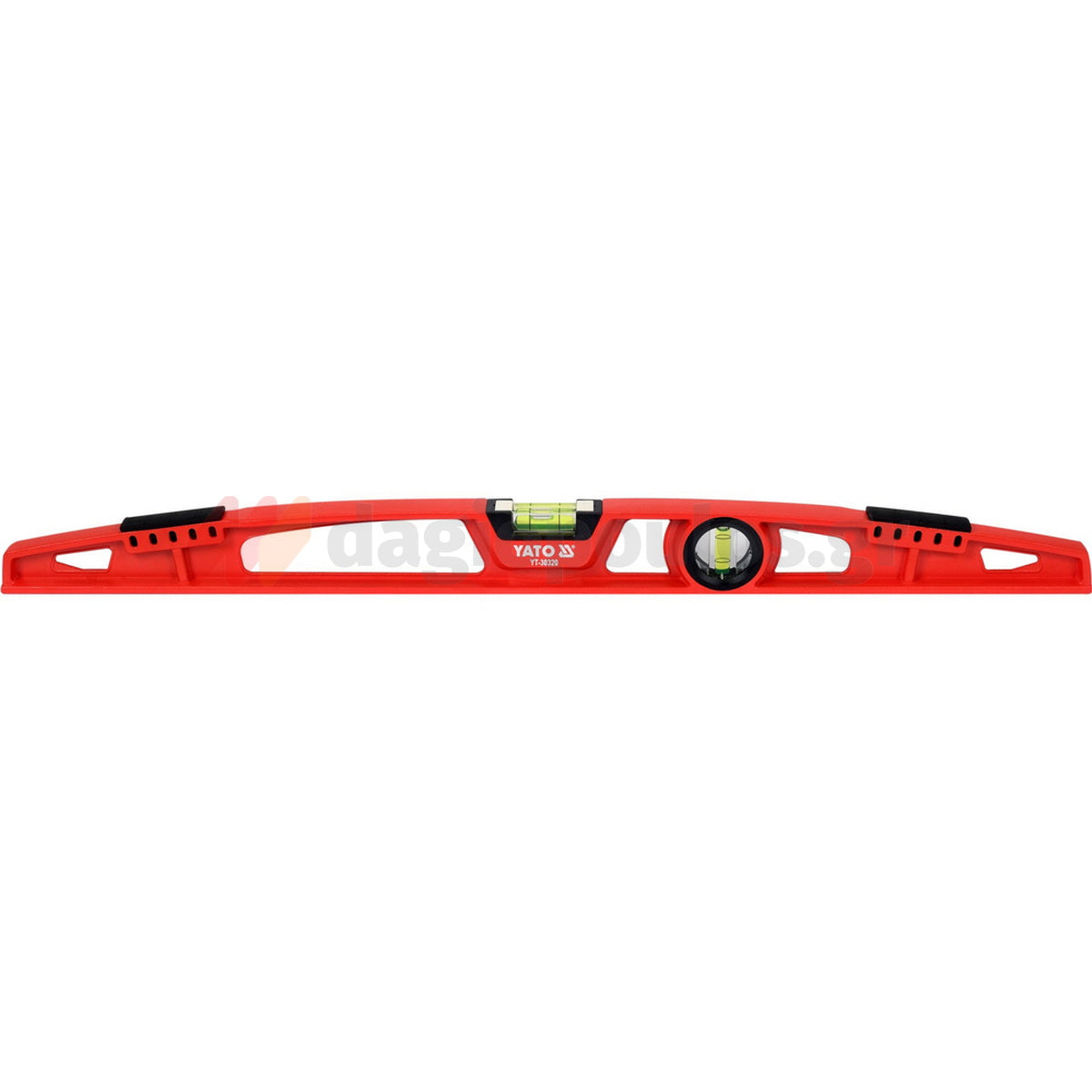 Yato YT-30320 Αλφάδι Αλουμινίου Μαγνητικό Βαρέως Τύπου Με 2 Μάτια 600mm