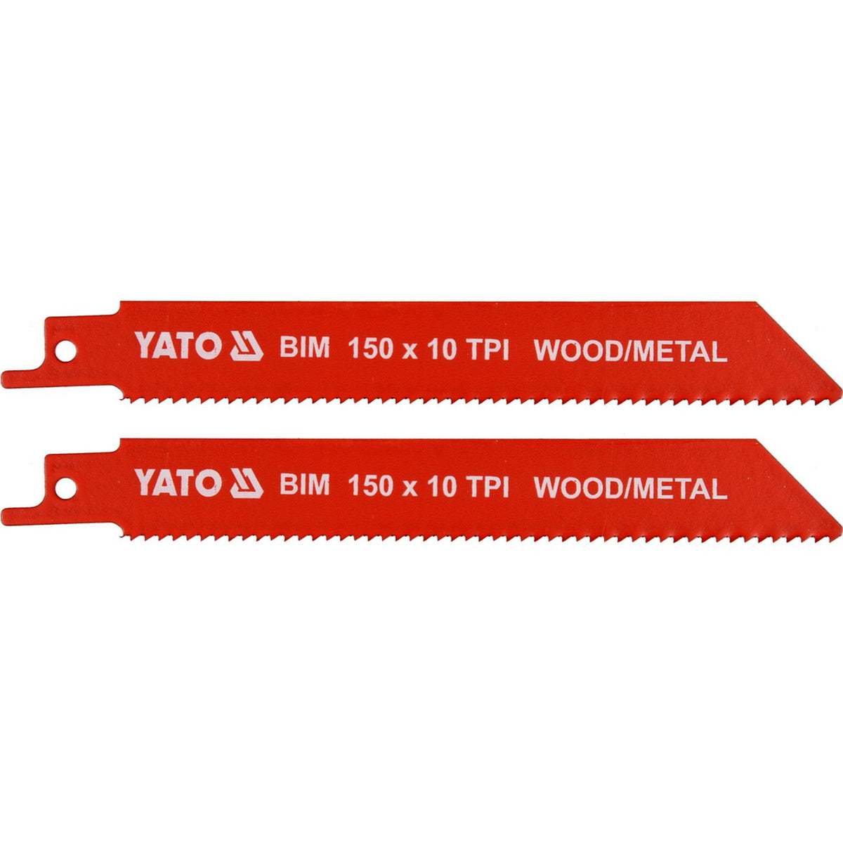 Yato YT-33930 Λάμες Σπαθοσέγας (Σεγάτσας) Bi-Metal Για Ξύλο Μέταλλο 10TPI 150mm Σετ 2 Τεμ