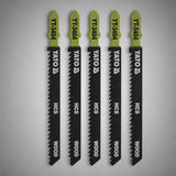 Yato YT-3404 Συλλογή Λάμες Σέγας Για Ξύλο HCS 10TPI 100mm Σετ 5 Τεμ