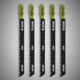 Yato YT-3409 Συλλογή Λάμες Σέγας Για Ξύλο HCS 8TPI 115mm Σετ 5 Τεμ