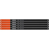 Yato YT-3460 Λάμες Σιδηροπρίονου Κοπής Μετάλλων Bi-Metal 300mm Σετ 5 Τεμ