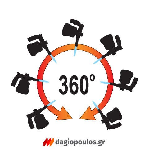 Yato YT-36720 Επαγγελματικό Φλόγιστρο Βουτανίου Με Ανάφλεξη