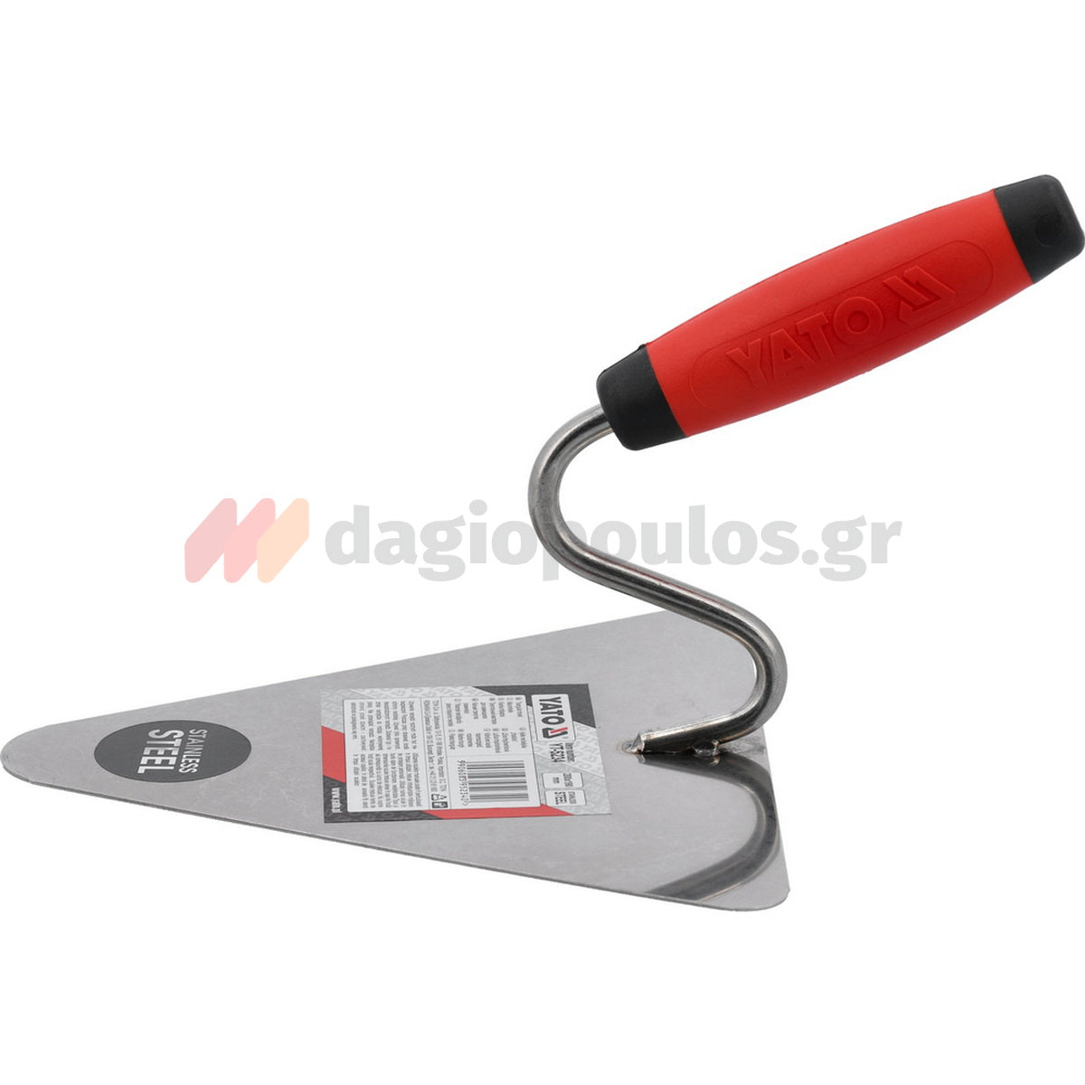 Yato YT-5234 Επαγγελματικό Μυστρί Σοβατζή Με Πλαστική Λαβή Ανοξείδωτο