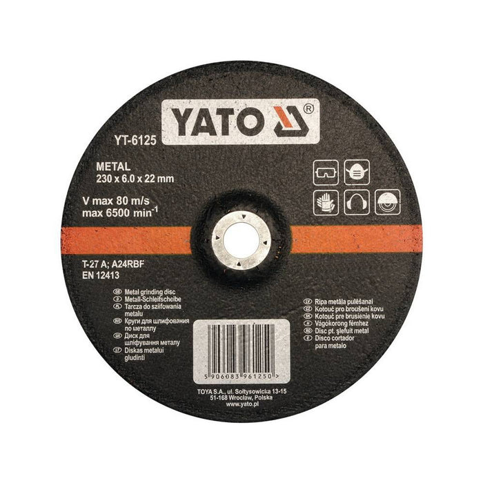 Yato YT-6125 Δίσκος Κοπής 230mm | dagiopoulos.gr