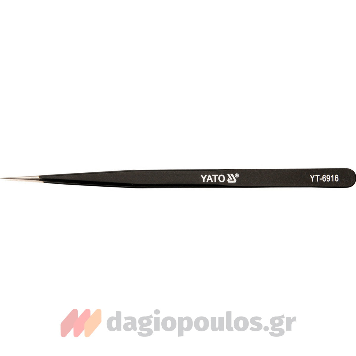 Yato YT-6916 Επαγγελματικό Τσιμπιδάκι Ακριβείας Ηλεκτρονικών Ανοξείδωτο 140mm