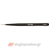 Yato YT-6916 Επαγγελματικό Τσιμπιδάκι Ακριβείας Ηλεκτρονικών Ανοξείδωτο 140mm