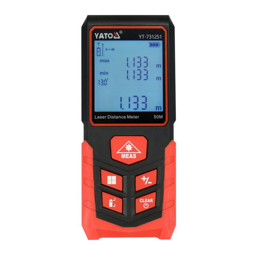 Yato YT-731251 Μετρητής Αποστάσεων Laser 50mtr
