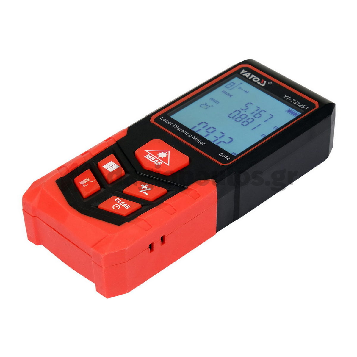 Yato YT-731251 Μετρητής Αποστάσεων Laser 50mtr