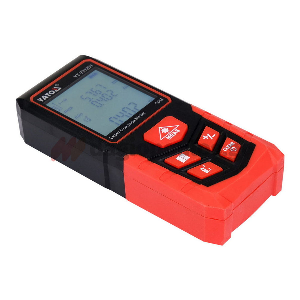 Yato YT-731251 Μετρητής Αποστάσεων Laser 50mtr
