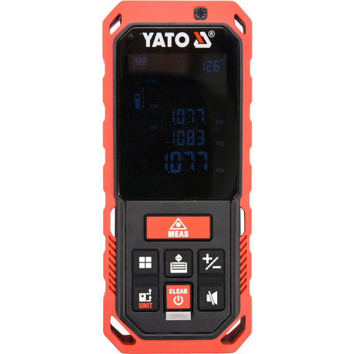 Yato YT-73127 Επαγγελματικός Μετρητής Αποστάσεων Laser 4.5V 60mtr | Dagiopoulos.gr