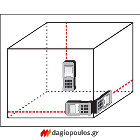 Yato YT-73127 Επαγγελματικός Μετρητής Αποστάσεων Laser 4.5V 60mtr