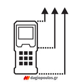 Yato YT-73127 Επαγγελματικός Μετρητής Αποστάσεων Laser 4.5V 60mtr