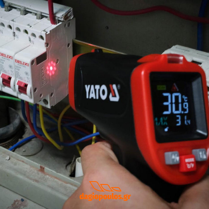 Yato YT-73201 Θερμόμετρο Υπερύθρων Ανέπαφο -50°C +650°C