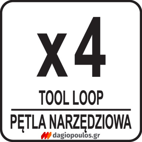 Yato YT-74218 Εξάρτηση Με Ιμάντες  Προστασίας & Ασφαλείας για Εργαζόμενους