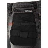 Yato Stretch Jeans Παντελόνι Εργασίας Τζιν Γκρι