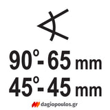 Yato YT-82152 Επαγγελματικό Ηλεκτρικό Δισκοπρίονο 185mm 1500W